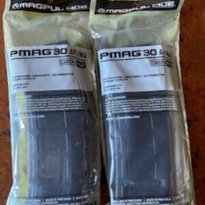 Two NEW Magpul AR Magazines 30 rounds
